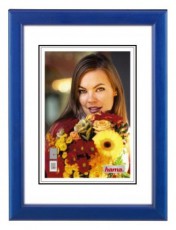 Hama Bella Fa keret 30X40, kék - 31662 Háztartás / Otthon / Kültér - Lakásfelszerelés - Képkeret / képtartó - 279217