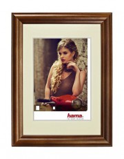 Hama Bellina fa keret 15X20 - dió (175113) Háztartás / Otthon / Kültér - Lakásfelszerelés - Képkeret / képtartó - 354675