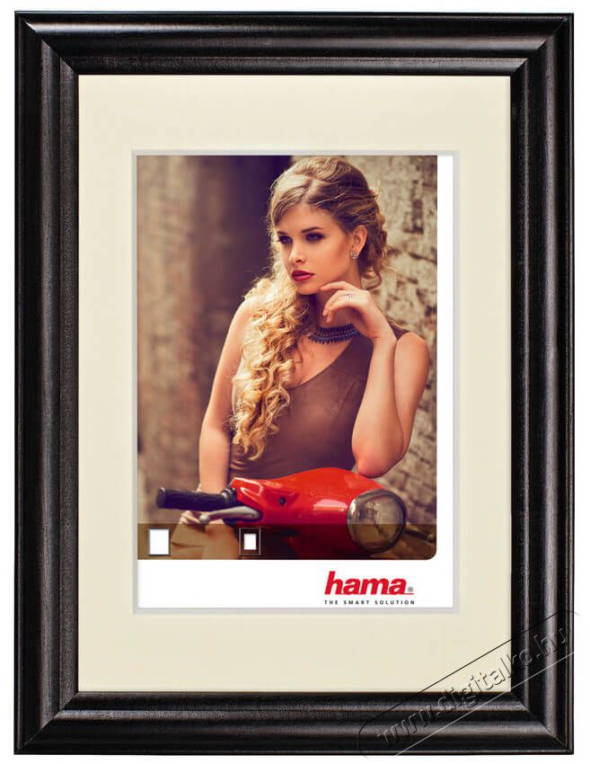Hama FA KERET BELLINA FEKETE 13X18 - 175117 Háztartás / Otthon / Kültér - Lakásfelszerelés - Képkeret / képtartó - 354677