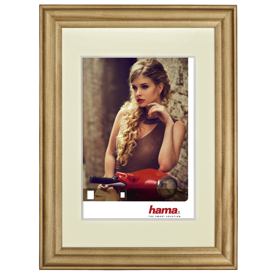 Hama Bellina fa keret 30x40 - natúr (175110) Háztartás / Otthon / Kültér - Lakásfelszerelés - Képkeret / képtartó - 354684