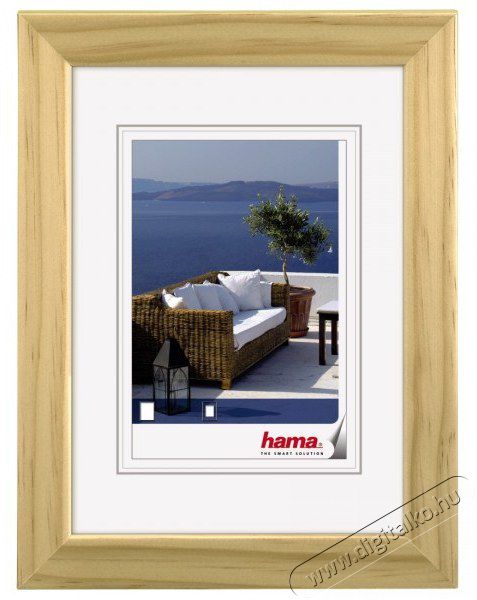 Hama Cornwall fa keret 30X40, natúr - 100839 Háztartás / Otthon / Kültér - Lakásfelszerelés - Képkeret / képtartó - 299173