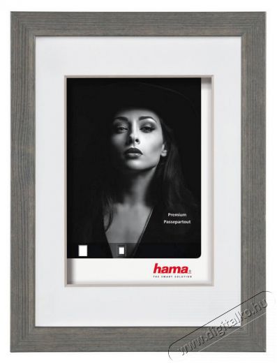 Hama Dana fa keret 15X20 (175158) - szürke Háztartás / Otthon / Kültér - Lakásfelszerelés - Képkeret / képtartó - 335943