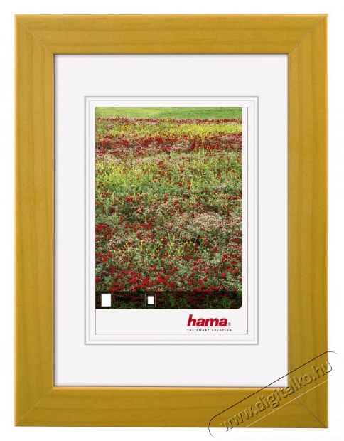 Hama Foggia fa keret 30X40, kukorica sárga - 100029 Háztartás / Otthon / Kültér - Lakásfelszerelés - Képkeret / képtartó - 299164