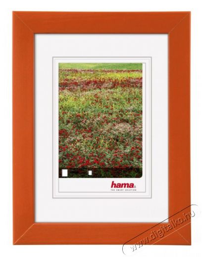 Hama Foggia fa keret 10X15 - mandarin Háztartás / Otthon / Kültér - Lakásfelszerelés - Képkeret / képtartó - 310616