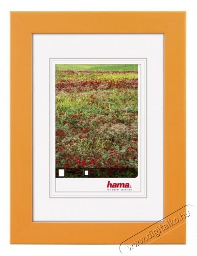 Hama Foggia fa keret 30X40 - narancs Háztartás / Otthon / Kültér - Lakásfelszerelés - Képkeret / képtartó - 310621
