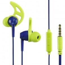 Hama Action Sport mikrofonos fülhallgató (177021) - kék/zöld Audio-Video / Hifi / Multimédia - Fül és Fejhallgatók - Fülhallgató mikrofonnal / headset - 335515