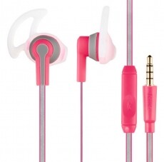 Hama Reflective Sport mikrofonos fülhallgató (177019) - pink Audio-Video / Hifi / Multimédia - Fül és Fejhallgatók - Fülhallgató mikrofonnal / headset - 335519