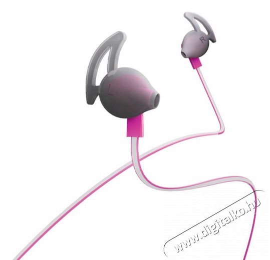 Hama Reflective Sport mikrofonos fülhallgató (177019) - pink Audio-Video / Hifi / Multimédia - Fül és Fejhallgatók - Fülhallgató mikrofonnal / headset - 335519