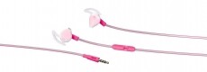 Hama Reflective Sport mikrofonos fülhallgató (177019) - pink Audio-Video / Hifi / Multimédia - Fül és Fejhallgatók - Fülhallgató mikrofonnal / headset - 335519