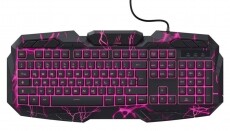 Hama GAMING BILLENTYŰZET URAGE ILLUMINATED2 Iroda és számítástechnika - Billentyűzet / billentyűzet szett - Vezetékes - 346207