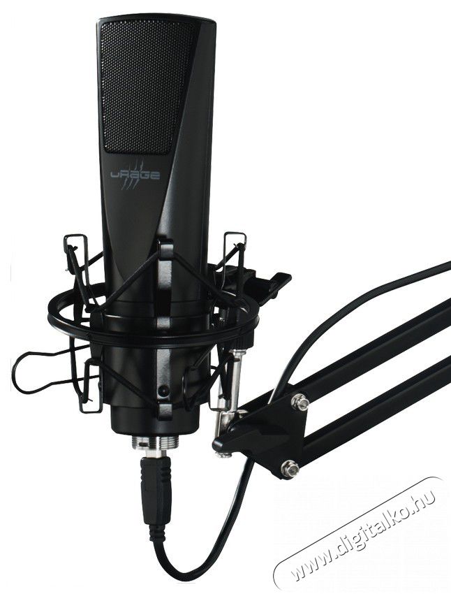 Hama URage XSTR3AM Revolution Gaming mikrofon + állvány (113794) Fotó-Videó kiegészítők - Mikrofon kiegészítő - Mikrofon állvány - 349779