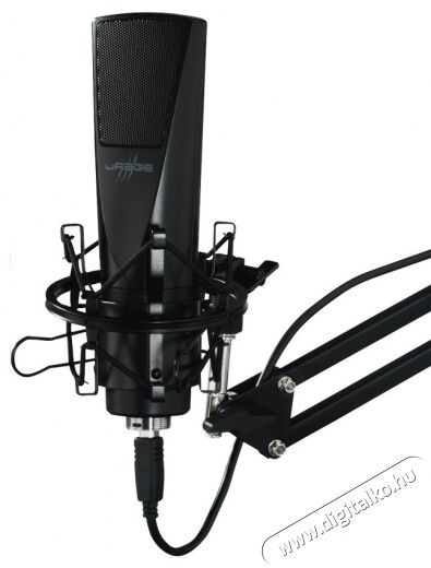 Hama URage XSTR3AM Revolution Gaming mikrofon + állvány (113794) Fotó-Videó kiegészítők - Mikrofon kiegészítő - Mikrofon állvány - 349779