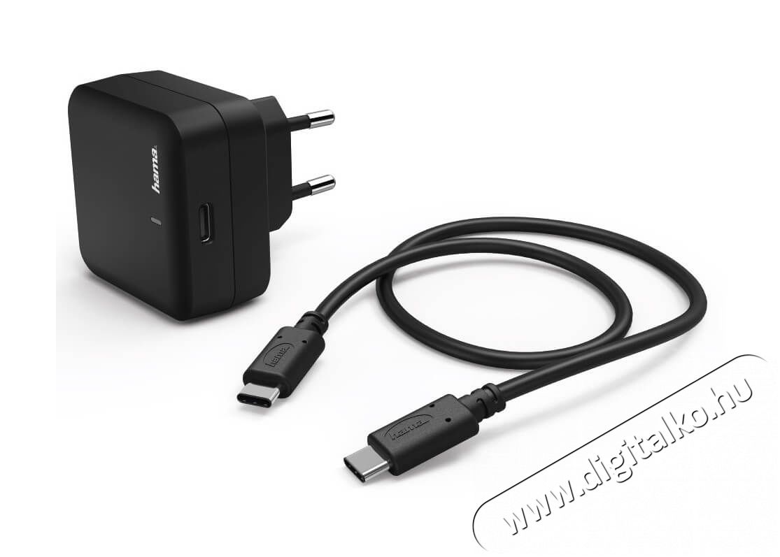 Hama USB Type-C hálózati töltő 3A (183228) Mobil / Kommunikáció / Smart - Mobiltelefon kiegészítő / tok - Hálózati-, autós töltő - 347443
