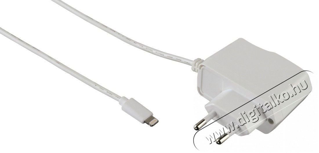 Hama Lightning Hálózati töltő iphone 5 (mfi), fehér - 102098 Mobil / Kommunikáció / Smart - Tablet / E-book kiegészítő, tok - Hálózati-, autós töltő - 275595
