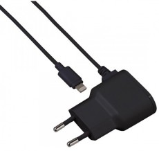 Hama Apple iPhone/iPod hálózati Lightning (MFI) töltő fekete - 139633 Mobil / Kommunikáció / Smart - Mobiltelefon kiegészítő / tok - Hálózati-, autós töltő - 297531