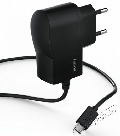 Hama Micro USB hálózati töltő 1A (173670) - fekete Mobil / Kommunikáció / Smart - Mobiltelefon kiegészítő / tok - Hálózati-, autós töltő - 315364