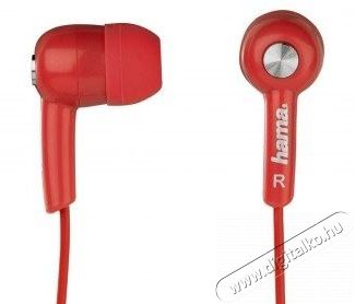 Hama HK2103 fülhallgató, vörös - 122725 Audio-Video / Hifi / Multimédia - Fül és Fejhallgatók - Fülhallgató - 293749