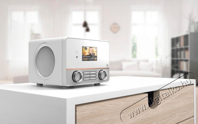 Hama Internet rádió - fehér (54856) Audio-Video / Hifi / Multimédia - Rádió / órás rádió - Internet webrádió - 362899
