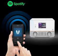 Hama Internet rádió - fehér (54856) Audio-Video / Hifi / Multimédia - Rádió / órás rádió - Internet webrádió - 362899