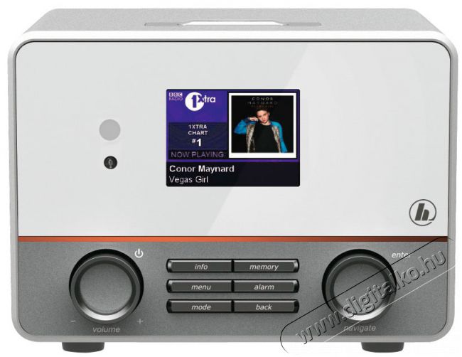 Hama Internet rádió - fehér (54856) Audio-Video / Hifi / Multimédia - Rádió / órás rádió - Internet webrádió - 362899