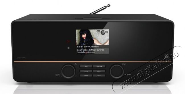 Hama DIR3115 multiroom internet rádió, DAB+, fekete - 54853 Audio-Video / Hifi / Multimédia - Rádió / órás rádió - Internet webrádió - 330694