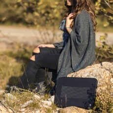 Hama iPad Pro 12,9 neoprén tok (182361) - fekete/ezüst Mobil / Kommunikáció / Smart - Tablet / E-book kiegészítő, tok - Tablet tok - 336443