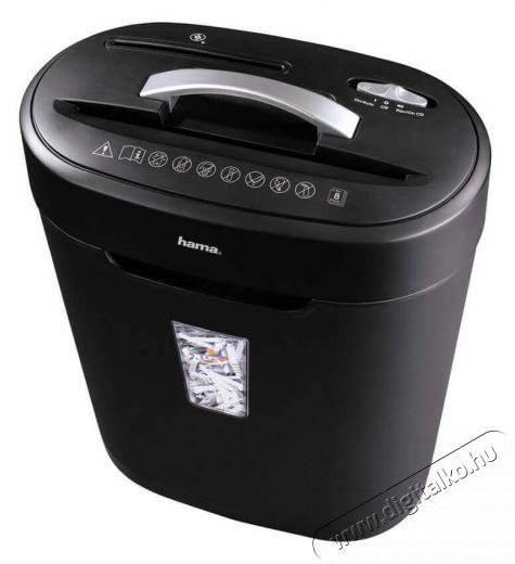 Hama Premium X10CD iratmegsemmisítő (50189) Iroda és számítástechnika - Iratmegsemmisítő - 335949