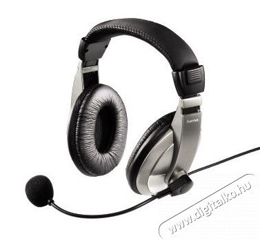 Hama AH-100 PC headset (53994) Audio-Video / Hifi / Multimédia - Fül és Fejhallgatók - Fejhallgató mikrofonnal / headset - 274904