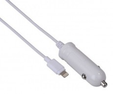 Hama Lightning (MFI) Basic autós töltő, fehér - 138283 Mobil / Kommunikáció / Smart - Mobiltelefon kiegészítő / tok - Hálózati-, autós töltő - 292026