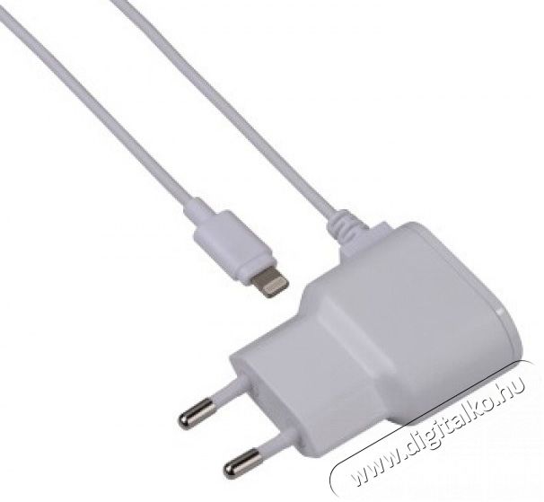 Hama Lightning (MFI) Basic hálózati töltő, fehér - 138282 Mobil / Kommunikáció / Smart - Mobiltelefon kiegészítő / tok - Hálózati-, autós töltő - 292023