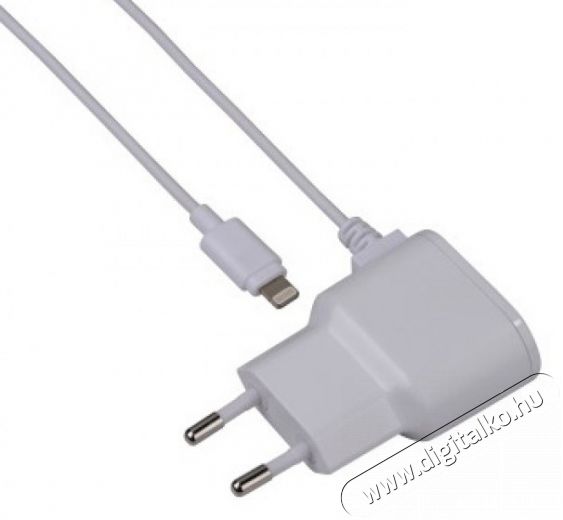 Hama Lightning (MFI) Basic hálózati töltő, fehér - 138282 Mobil / Kommunikáció / Smart - Mobiltelefon kiegészítő / tok - Hálózati-, autós töltő - 292023