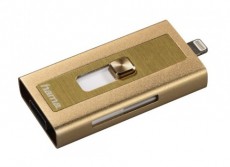 Hama Lighttning USB kártyaolvasó MOVE DATA, arany - 124154 Memória kártya / Pendrive - Kártya olvasó - 298895