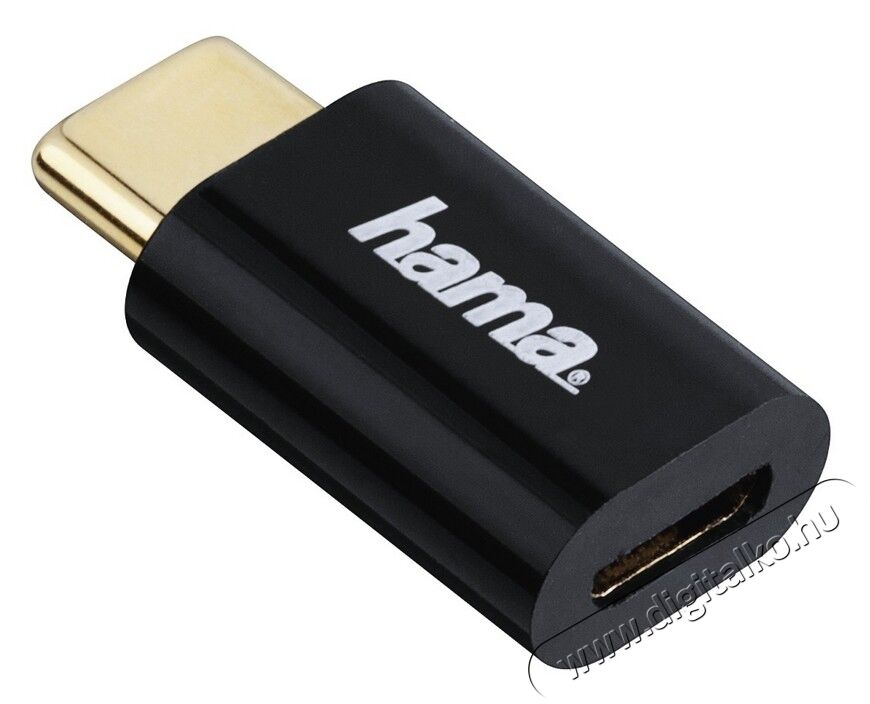 Hama Micro USB - Type-C USB adapter (178399) Mobil / Kommunikáció / Smart - Mobiltelefon kiegészítő / tok - Kábel / átalakító - 315411