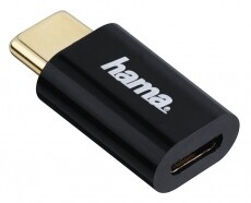 Hama Micro USB - Type-C USB adapter (178399) Mobil / Kommunikáció / Smart - Mobiltelefon kiegészítő / tok - Kábel / átalakító - 315411