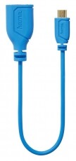 Hama Micro USB - OTG adapter 0,15m (135705) - kék Mobil / Kommunikáció / Smart - Mobiltelefon kiegészítő / tok - Kábel / átalakító - 315414