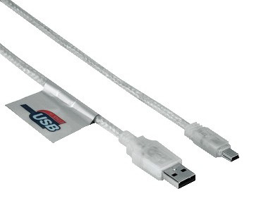 Hama A-MINI B USB kábel 1,8m - 74219 Iroda és számítástechnika - Számítógép tartozék - USB kábel - 293619
