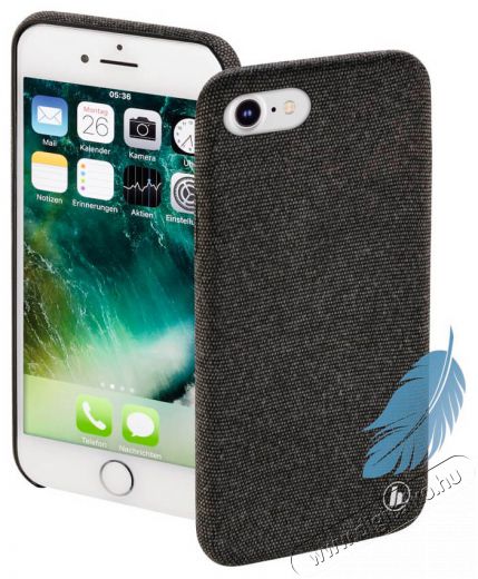 Hama Cozy iPhone 6/6S/7/8 hátlap tok (182757) - fekete Mobil / Kommunikáció / Smart - Mobiltelefon kiegészítő / tok - Tok / hátlap - 336445