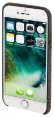 Hama Cozy iPhone 6/6S/7/8 hátlap tok (182757) - fekete Mobil / Kommunikáció / Smart - Mobiltelefon kiegészítő / tok - Tok / hátlap - 336445