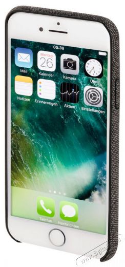Hama Cozy iPhone 6/6S/7/8 hátlap tok (182757) - fekete Mobil / Kommunikáció / Smart - Mobiltelefon kiegészítő / tok - Tok / hátlap - 336445