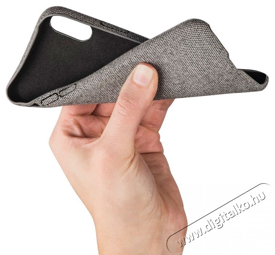 Hama Cozy iPhone 6/6S/7/8 hátlap tok (182751) - világos szürke Mobil / Kommunikáció / Smart - Mobiltelefon kiegészítő / tok - Tok / hátlap - 336446