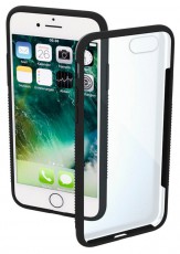 Hama Frame iPhone 7/8 hátlap tok (182747) - fekete Mobil / Kommunikáció / Smart - Mobiltelefon kiegészítő / tok - Tok / hátlap - 336452