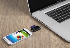 Hama Mobil-tablet kártyaolvasó sd/micro, fekete - 123950 Memória kártya / Pendrive - Kártya olvasó - 275623