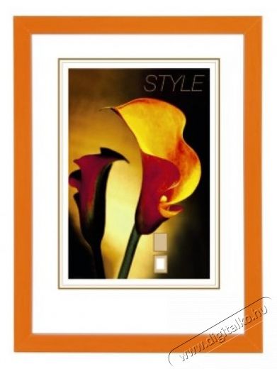 Hama Lindau Műanyag keret 13x18, narancs - 100584 Háztartás / Otthon / Kültér - Lakásfelszerelés - Képkeret / képtartó - 279254