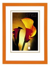 Hama Lindau Műanyag keret 20x30, narancs - 100585 Háztartás / Otthon / Kültér - Lakásfelszerelés - Képkeret / képtartó - 279255