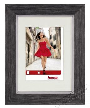 Hama PORTO műanyag keret 15X20, antracit - 125625 Háztartás / Otthon / Kültér - Lakásfelszerelés - Képkeret / képtartó - 297573