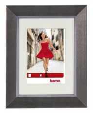 Hama PORTO műanyag keret 15X20, ezüst - 125673 Háztartás / Otthon / Kültér - Lakásfelszerelés - Képkeret / képtartó - 297585