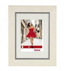Hama PORTO műanyag keret 20X30, krém - 125616 Háztartás / Otthon / Kültér - Lakásfelszerelés - Képkeret / képtartó - 297571