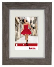 Hama PORTO műanyag keret 20X30, sötétszürke - 125652 Háztartás / Otthon / Kültér - Lakásfelszerelés - Képkeret / képtartó - 297580
