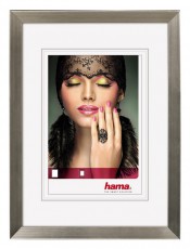 Hama Santa Cruz műanyag keret 13X18 (114440) - ezüst Háztartás / Otthon / Kültér - Lakásfelszerelés - Képkeret / képtartó - 335536