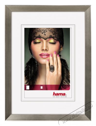 Hama Santa Cruz műanyag keret 30X40 (114443) - ezüst Háztartás / Otthon / Kültér - Lakásfelszerelés - Képkeret / képtartó - 335538